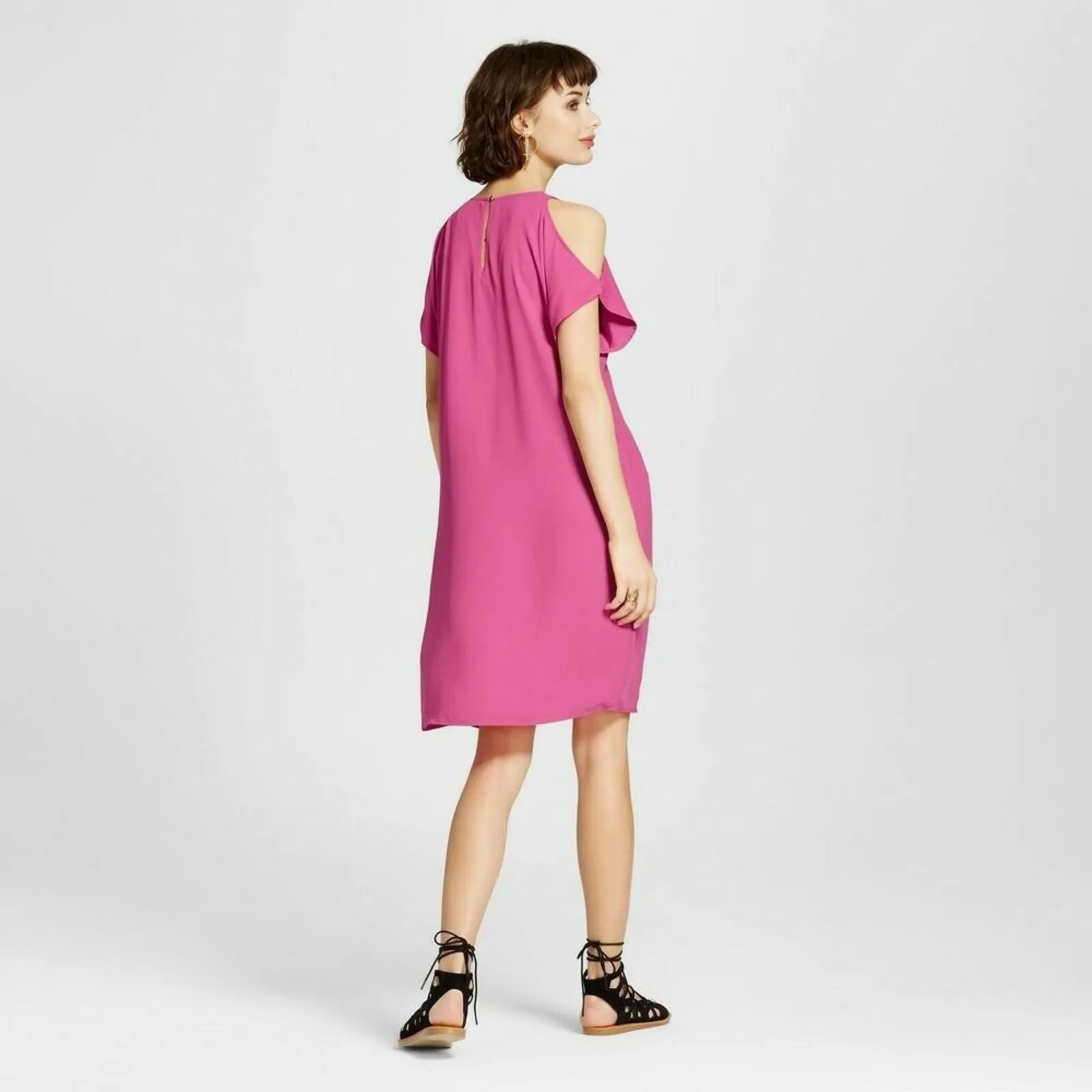 NWT Mossimo Women's Cold Shoulder Shift Dress Small