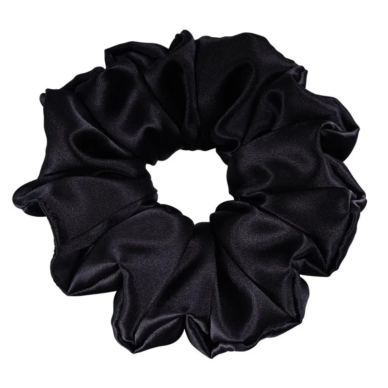 Oversized Fluffy Silk Scrunchies - custom and wholesale