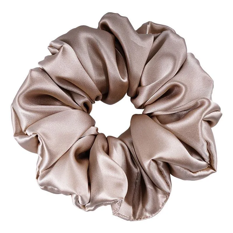Oversized Fluffy Silk Scrunchies - custom and wholesale