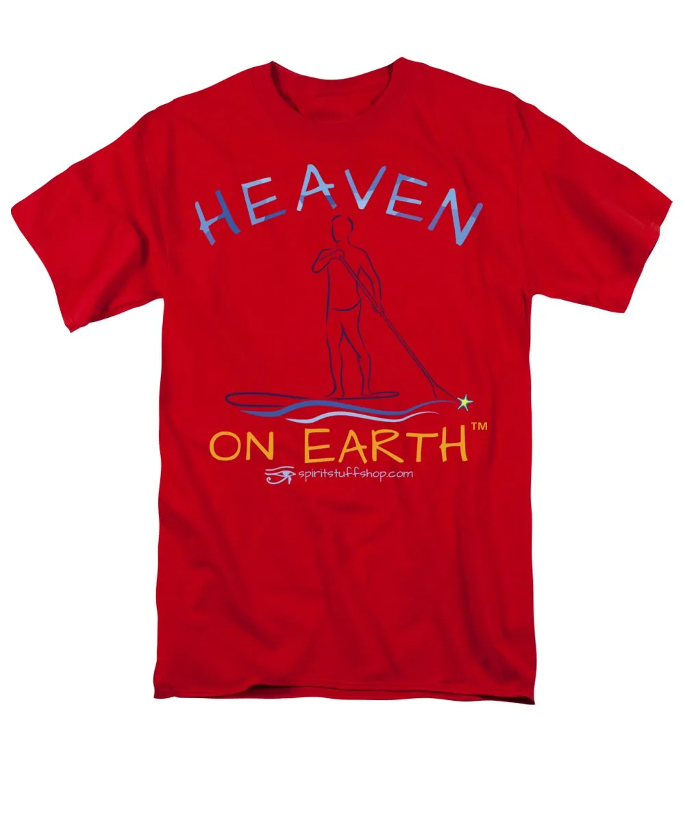 Paddle Board Heaven On Earth - Men's T-Shirt  (Regular Fit)