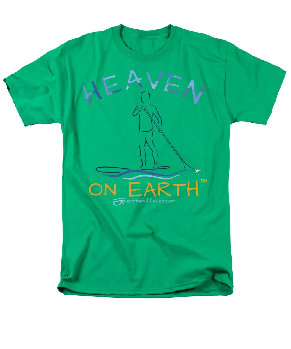 Paddle Board Heaven On Earth - Men's T-Shirt  (Regular Fit)