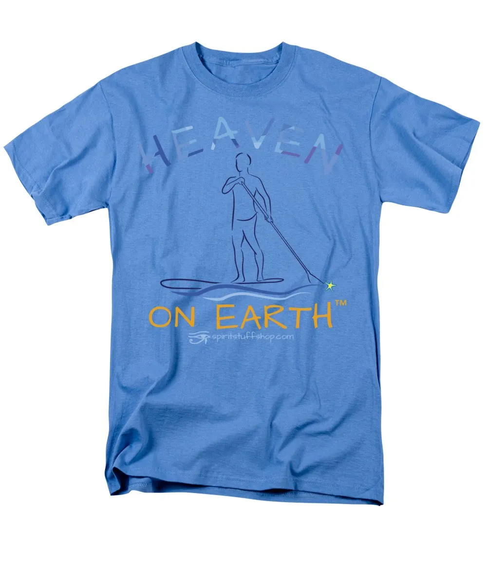 Paddle Board Heaven On Earth - Men's T-Shirt  (Regular Fit)