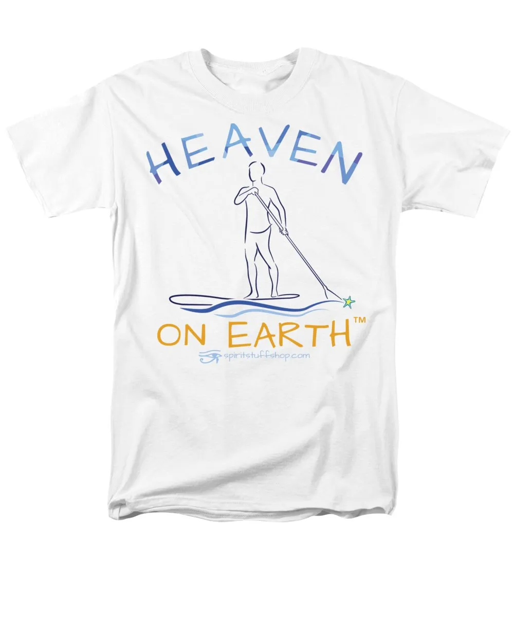 Paddle Board Heaven On Earth - Men's T-Shirt  (Regular Fit)