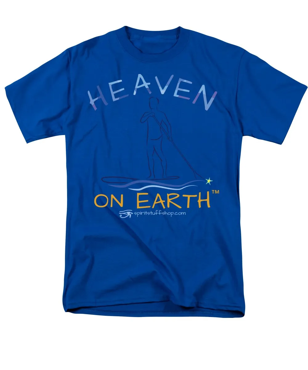 Paddle Board Heaven On Earth - Men's T-Shirt  (Regular Fit)