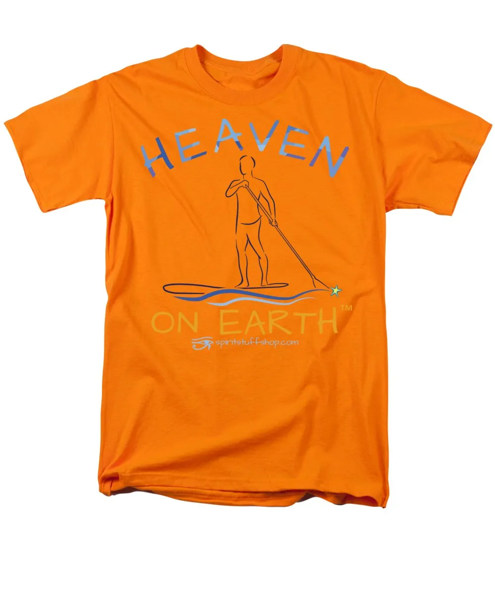Paddle Board Heaven On Earth - Men's T-Shirt  (Regular Fit)