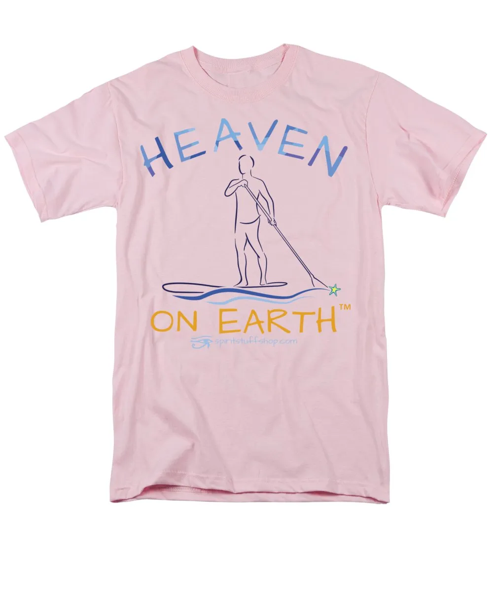 Paddle Board Heaven On Earth - Men's T-Shirt  (Regular Fit)
