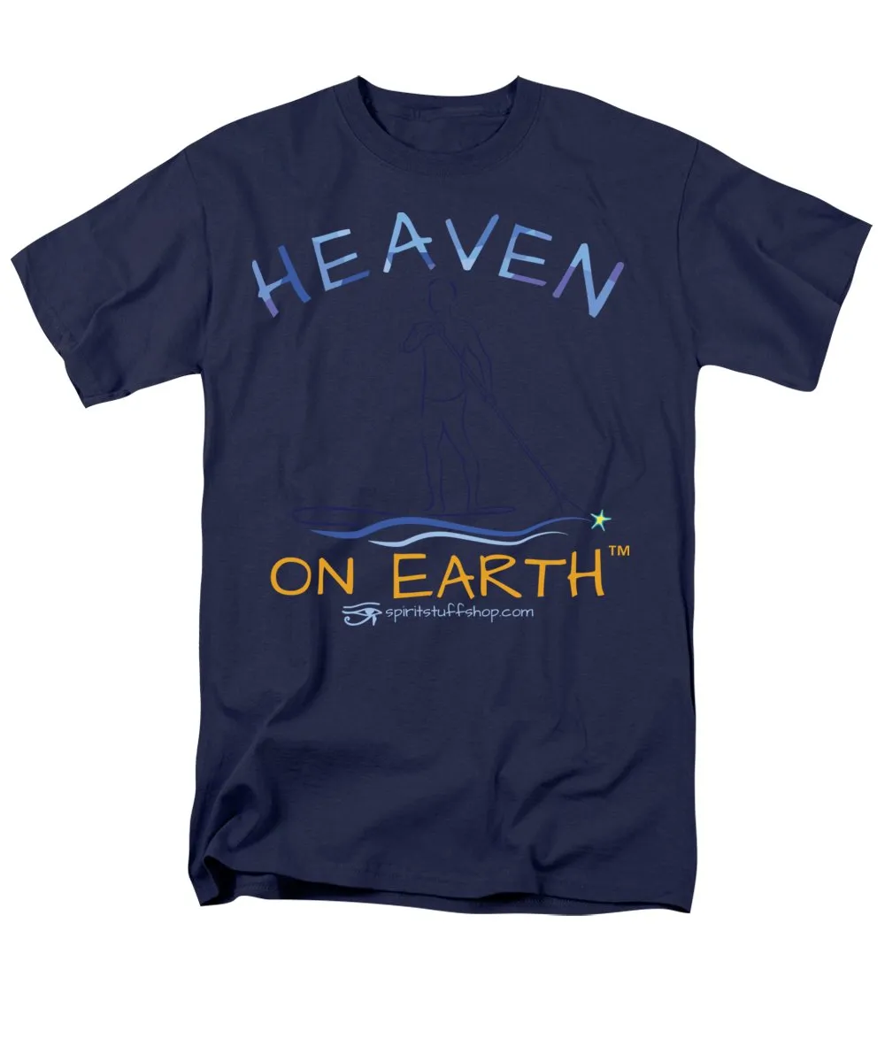 Paddle Board Heaven On Earth - Men's T-Shirt  (Regular Fit)
