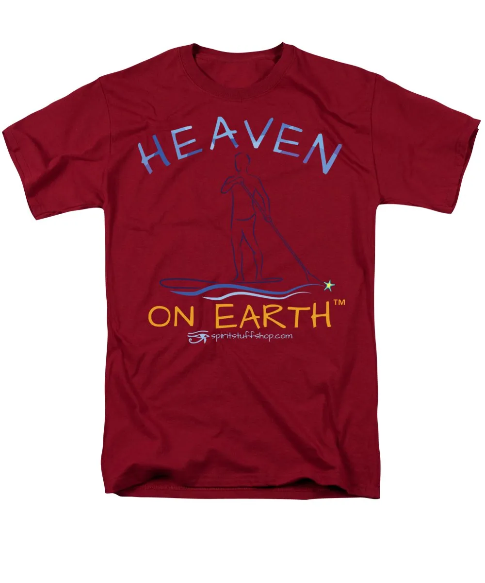 Paddle Board Heaven On Earth - Men's T-Shirt  (Regular Fit)