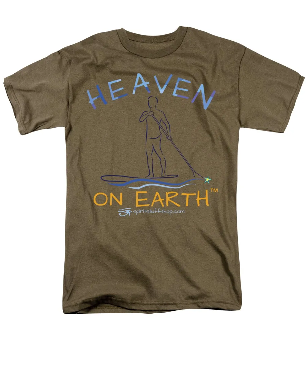 Paddle Board Heaven On Earth - Men's T-Shirt  (Regular Fit)