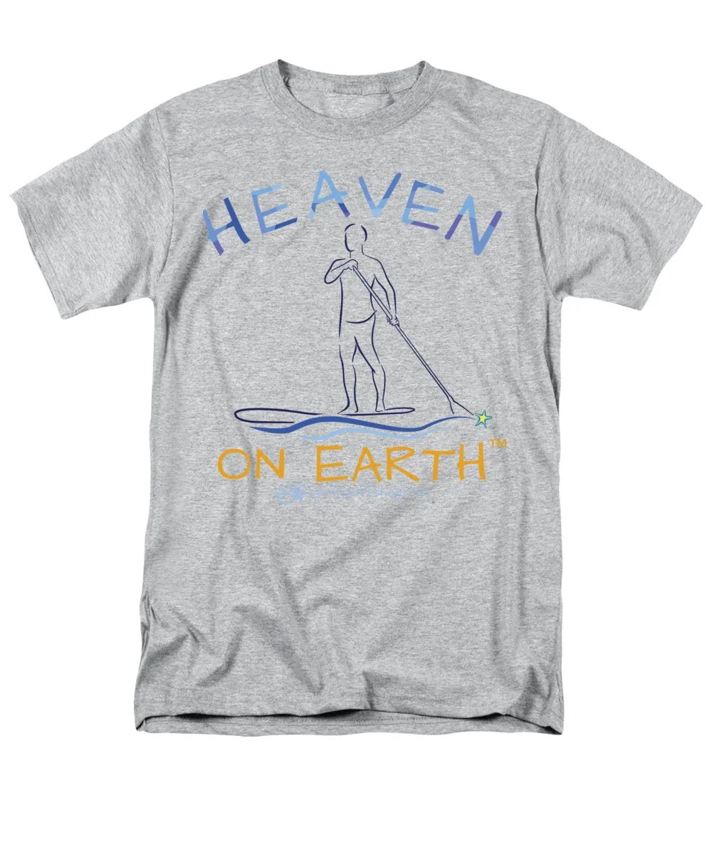 Paddle Board Heaven On Earth - Men's T-Shirt  (Regular Fit)