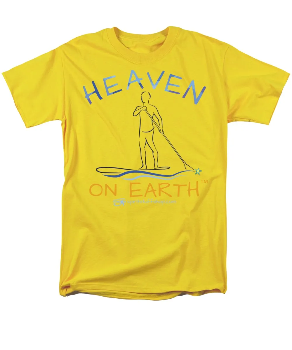Paddle Board Heaven On Earth - Men's T-Shirt  (Regular Fit)