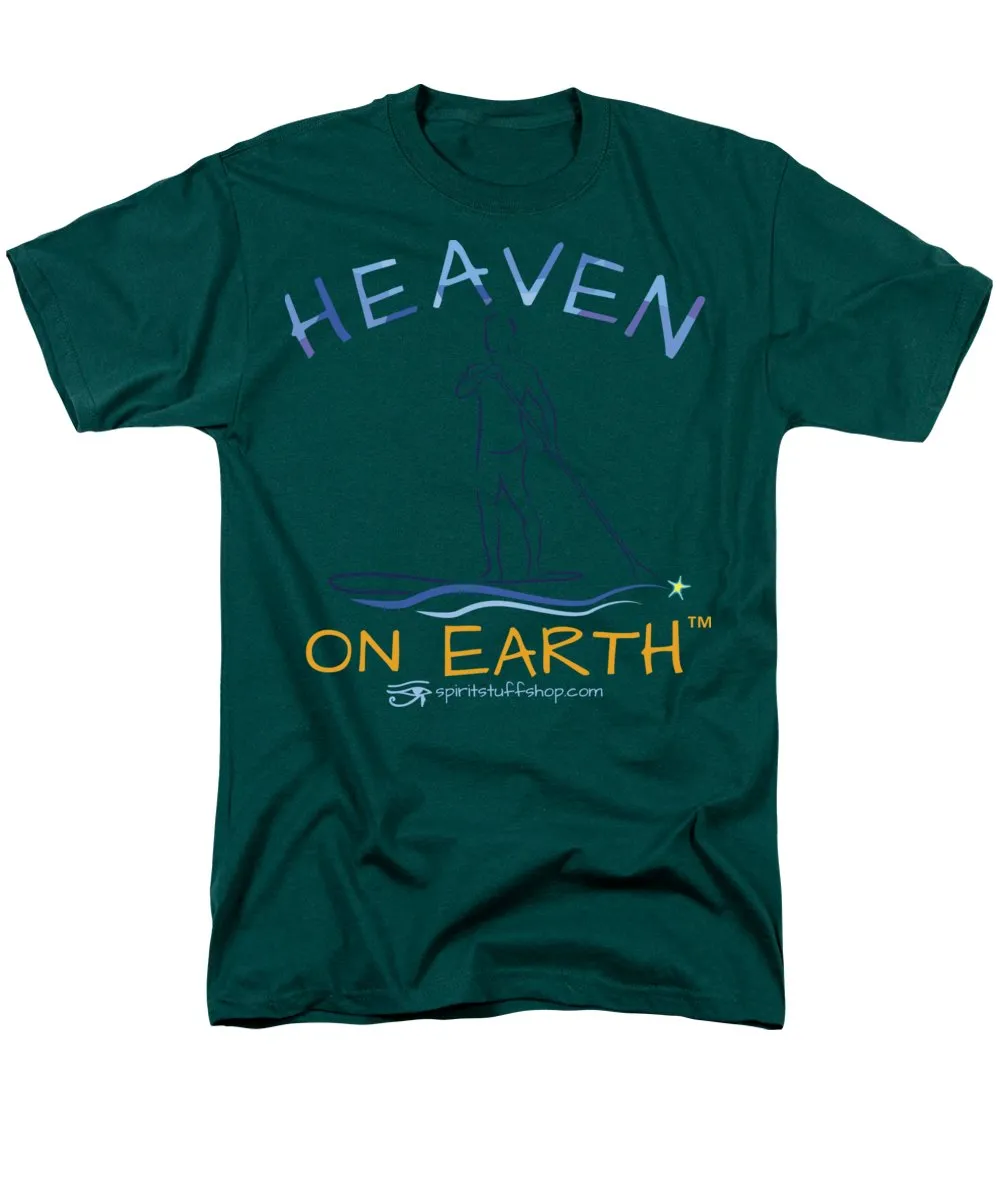 Paddle Board Heaven On Earth - Men's T-Shirt  (Regular Fit)