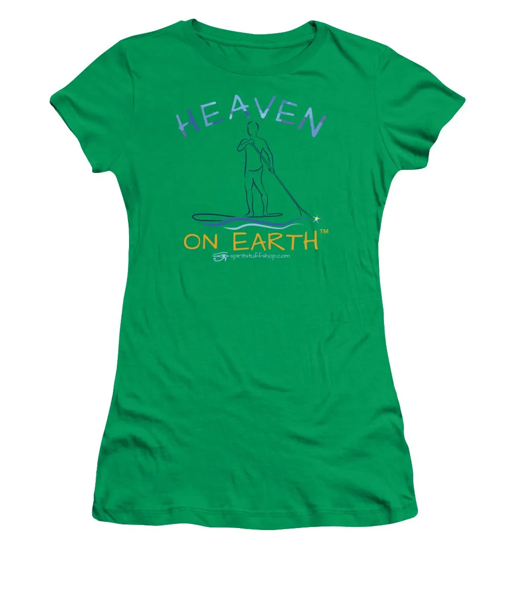 Paddle Board Heaven On Earth - Women's T-Shirt