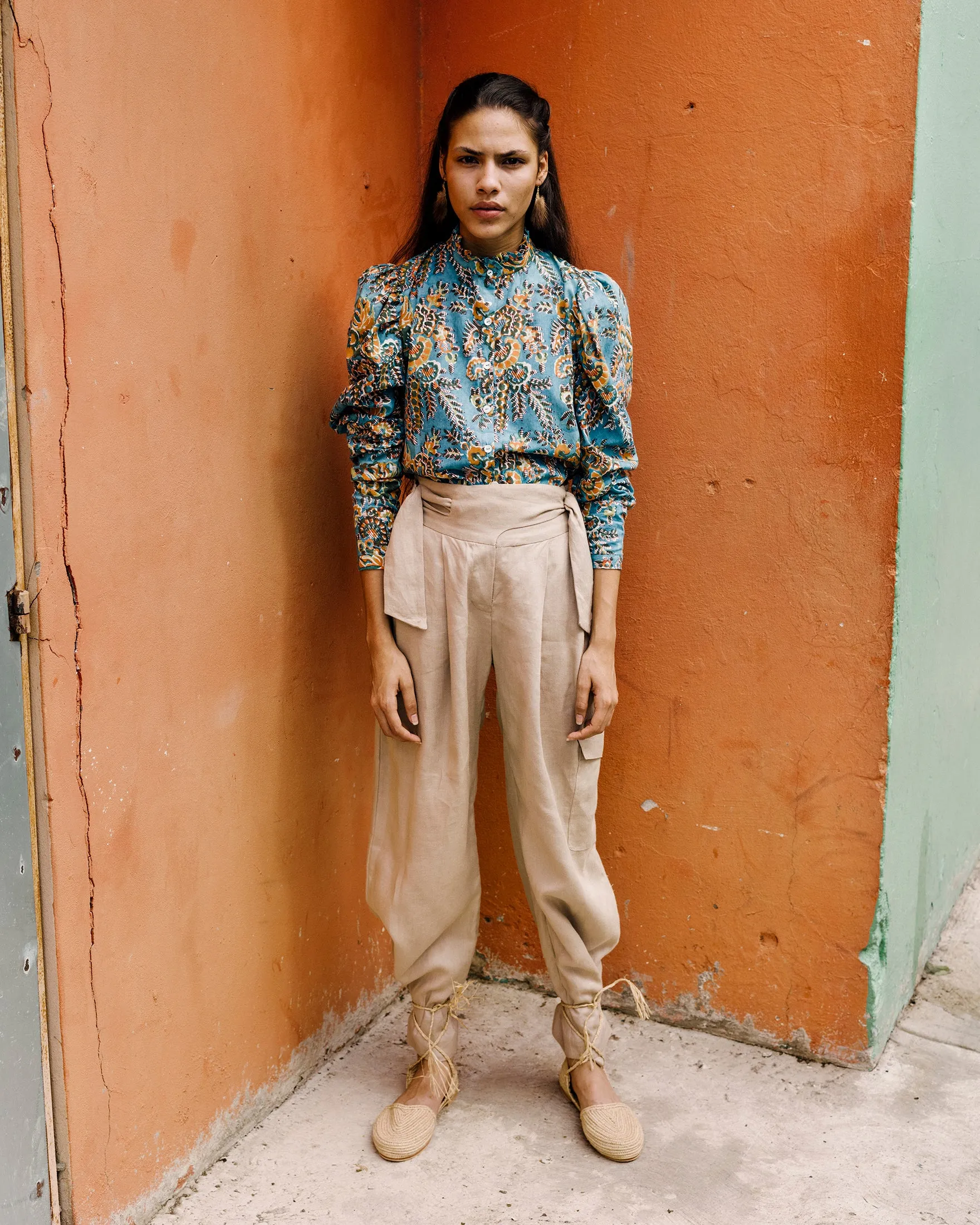 Painter Sand Linen Pant