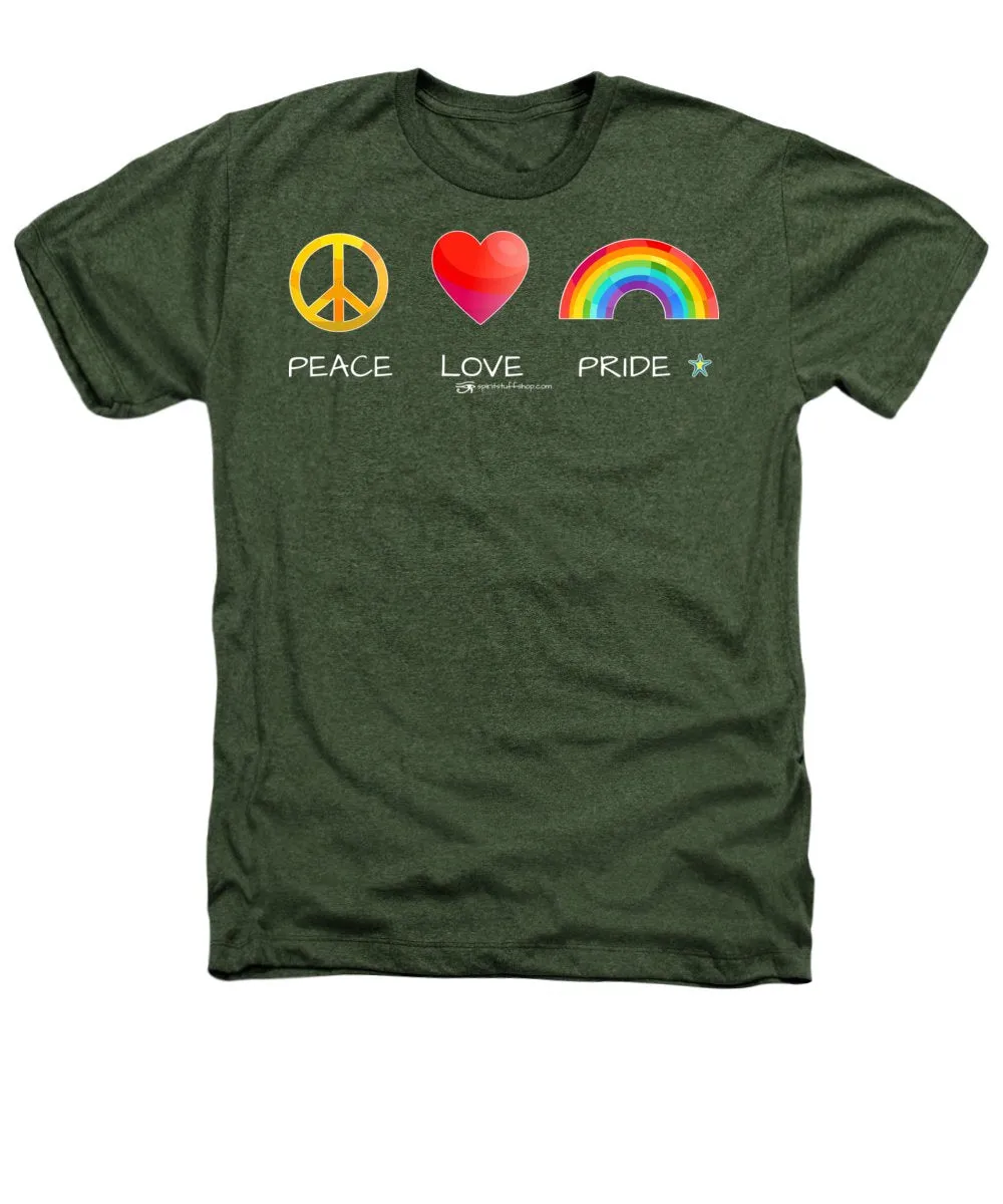 Peace Love And Pride - Heathers T-Shirt