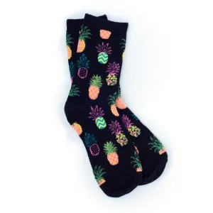 Pineapple Crew Socks