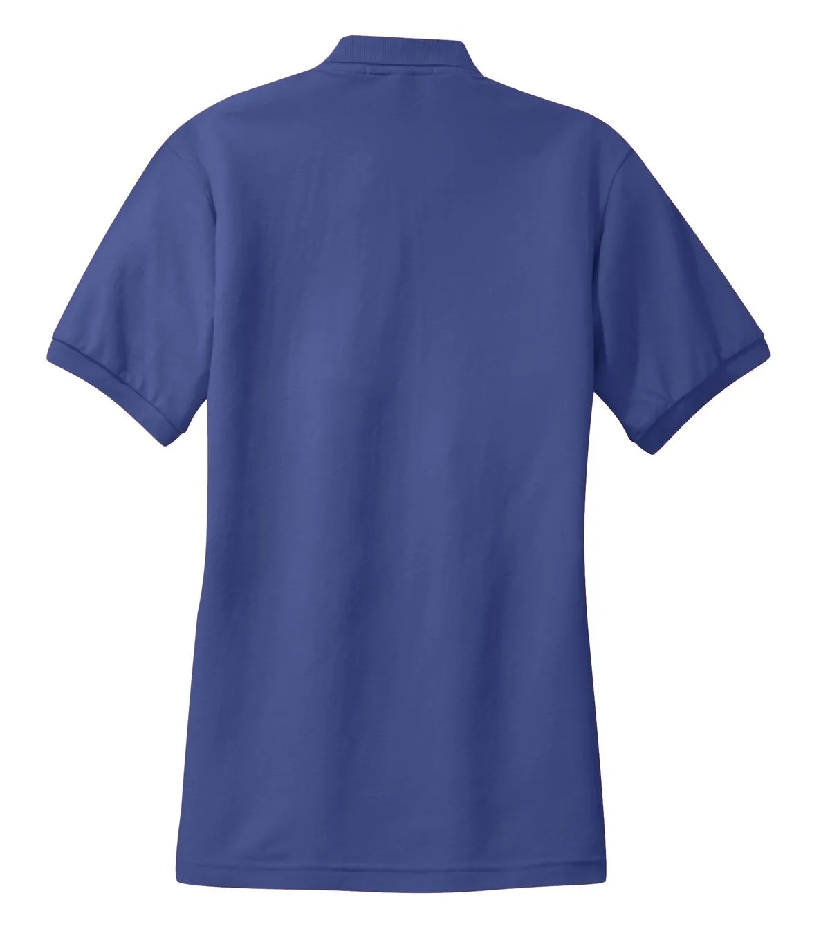 Port Authority Women's Silk Touch Polo.  L500 Mediterranean Blue