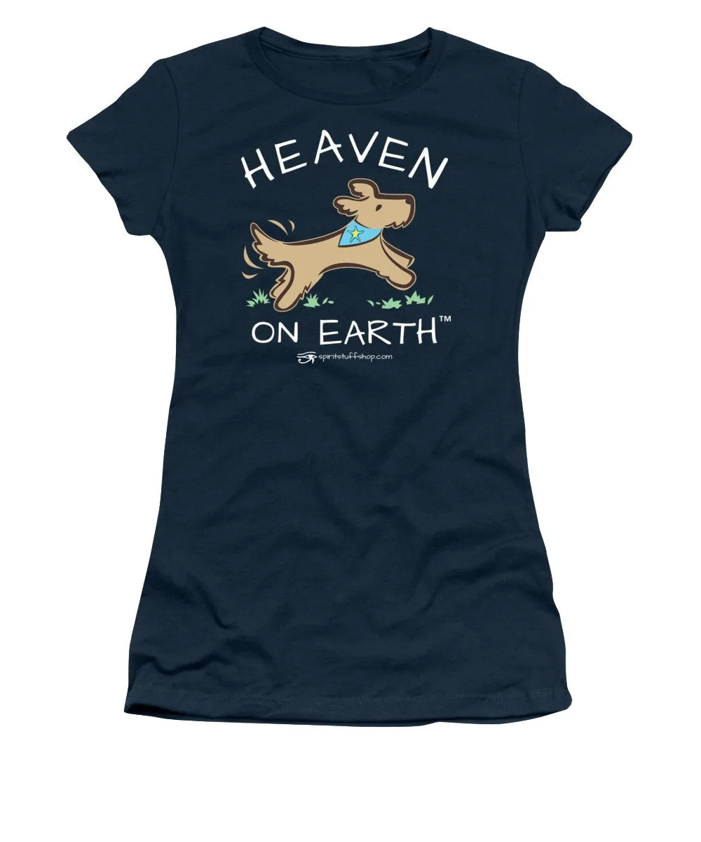 Pup/dog Heaven On Earth - Women's T-Shirt