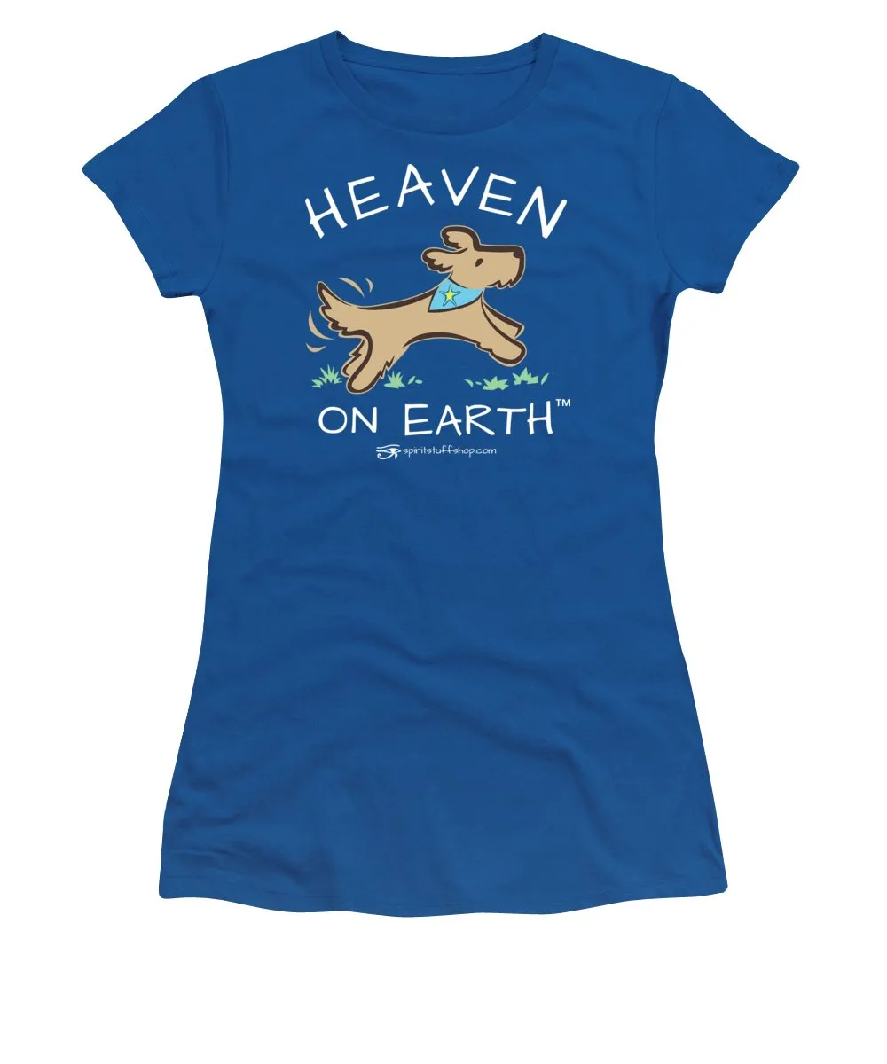 Pup/dog Heaven On Earth - Women's T-Shirt