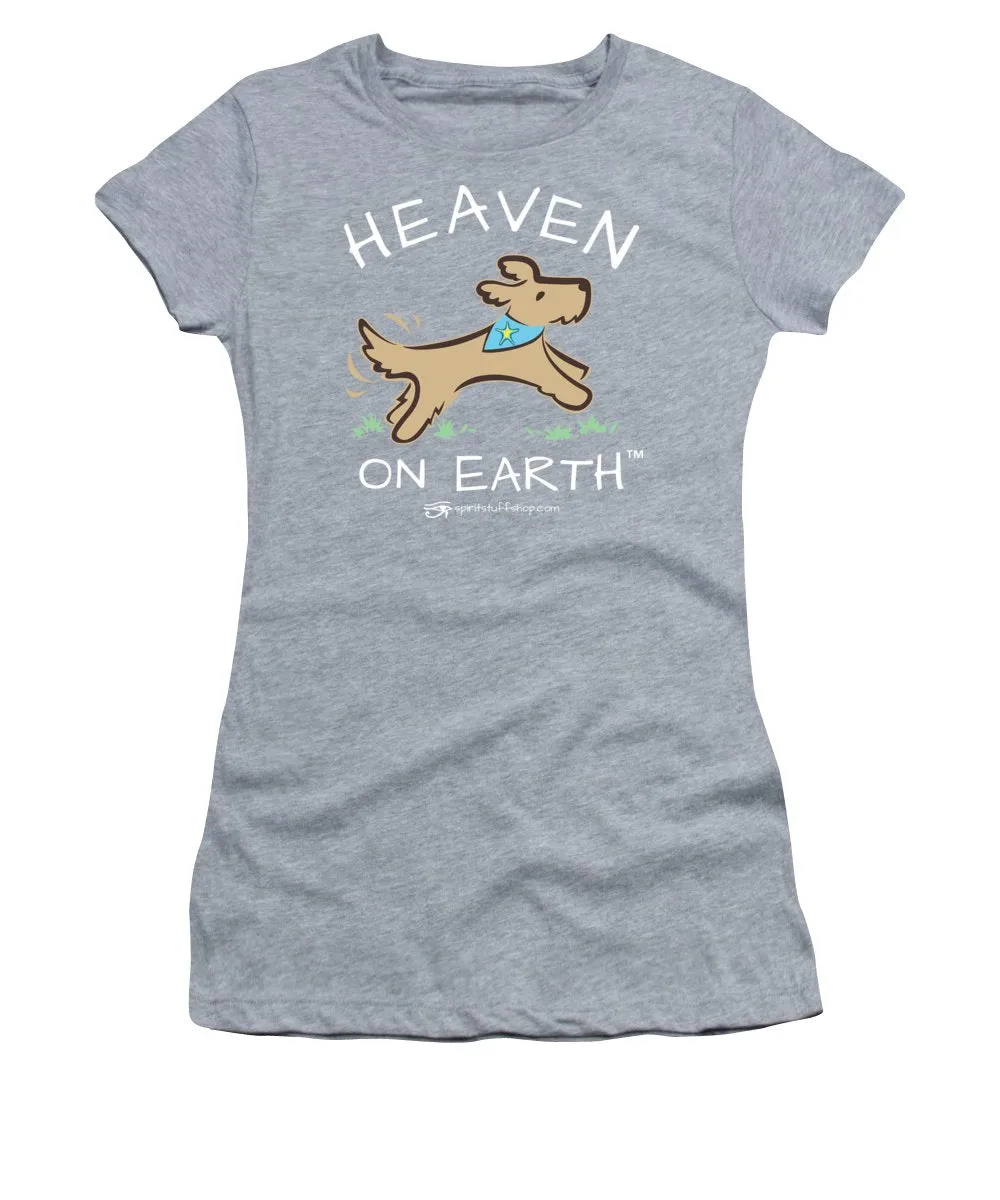 Pup/dog Heaven On Earth - Women's T-Shirt