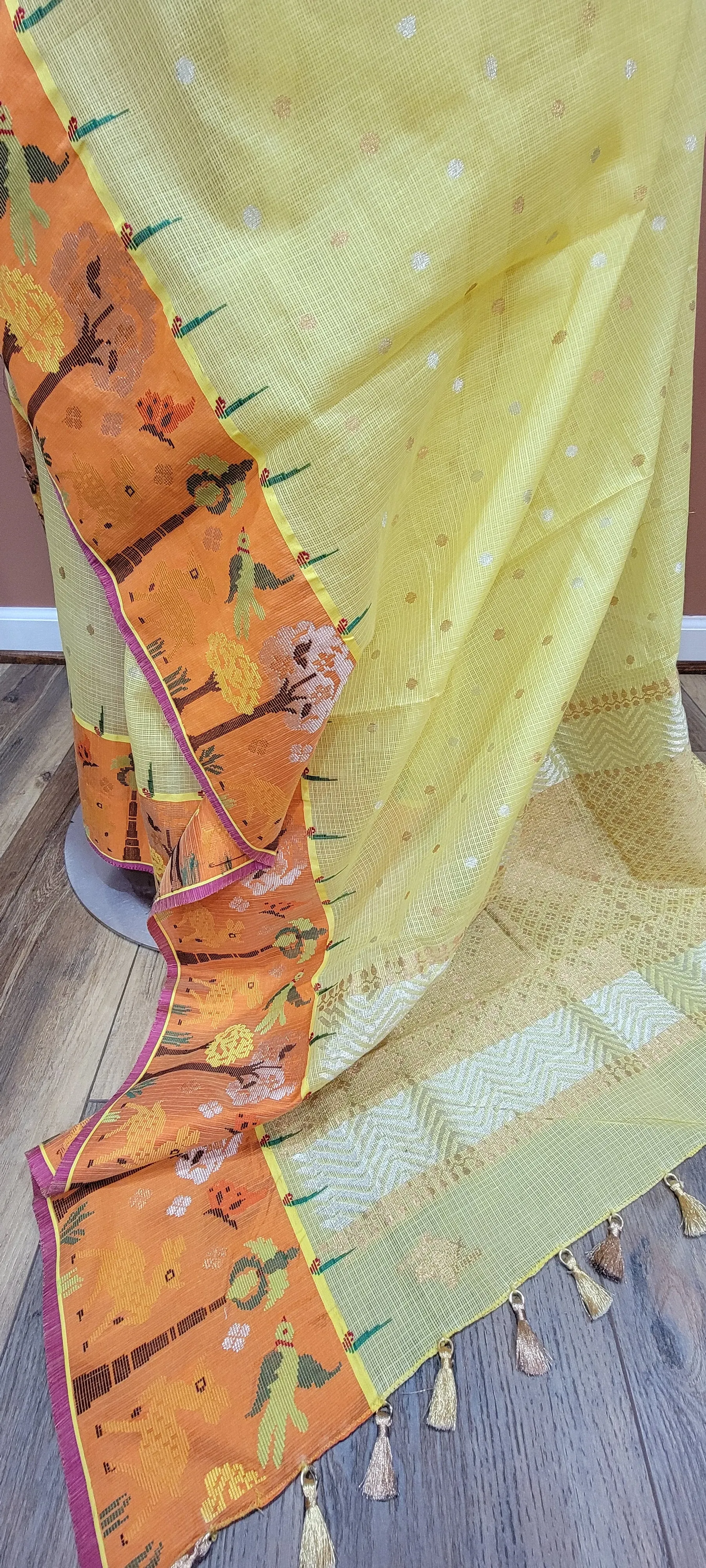 Pure Zari Kota Saree Collection in exciting Colors