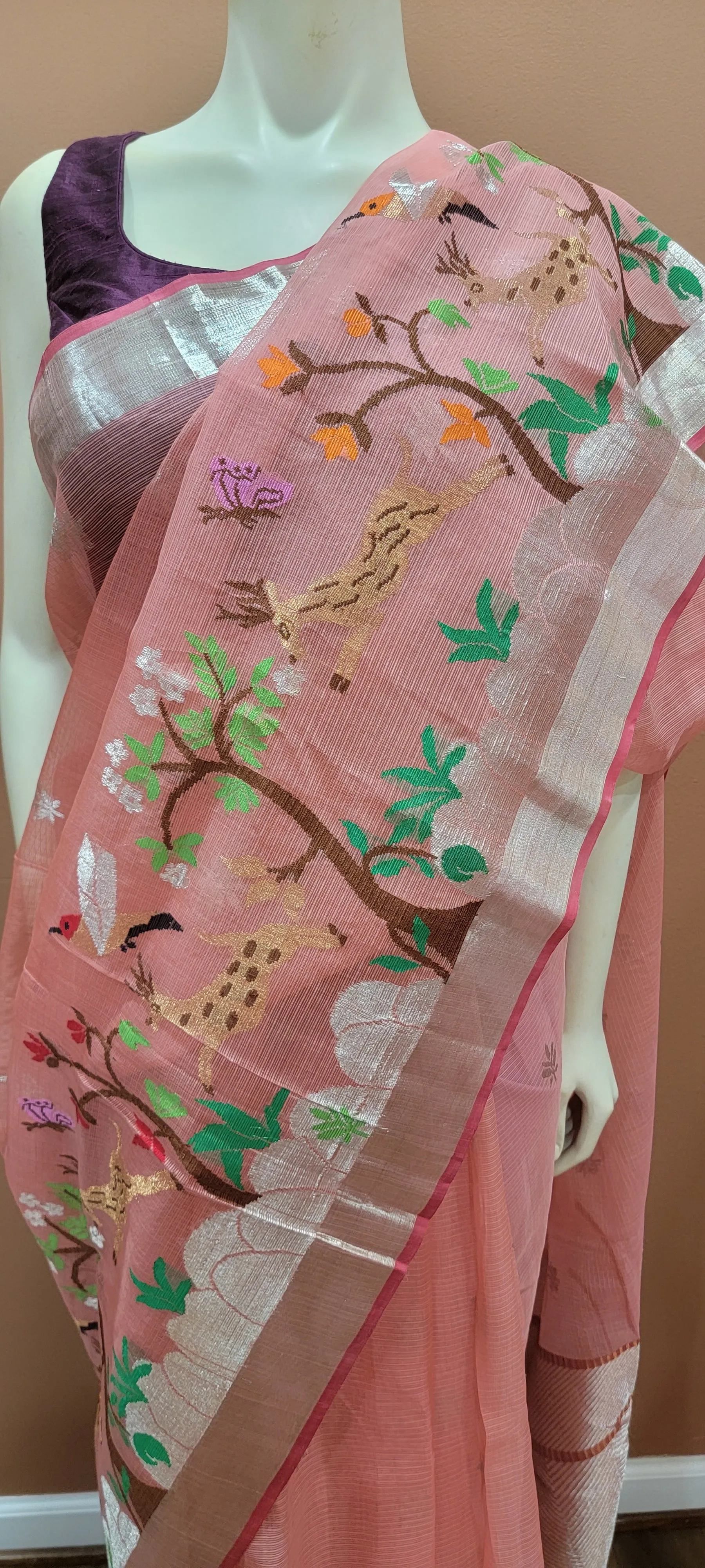 Pure Zari Kota Saree Collection in exciting Colors