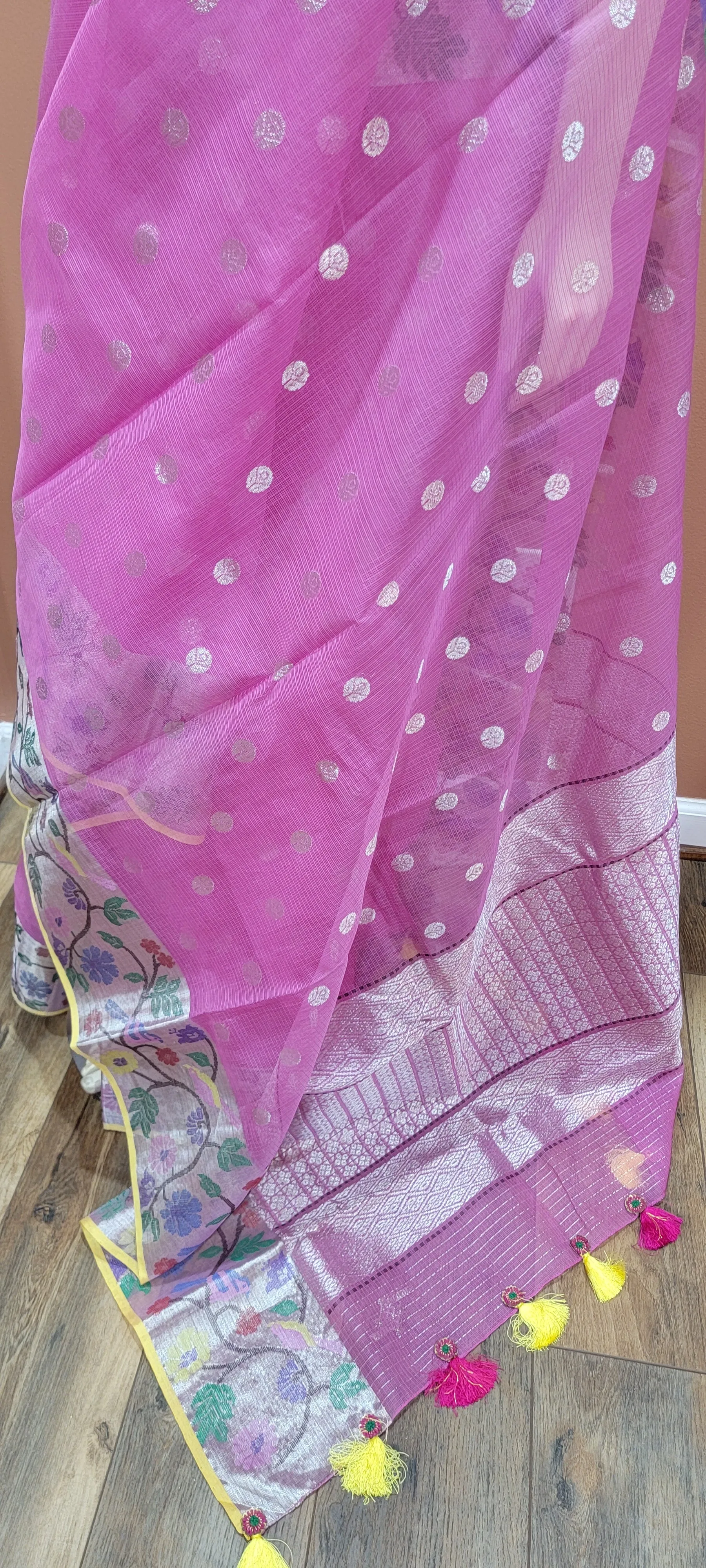 Pure Zari Kota Saree Collection in exciting Colors