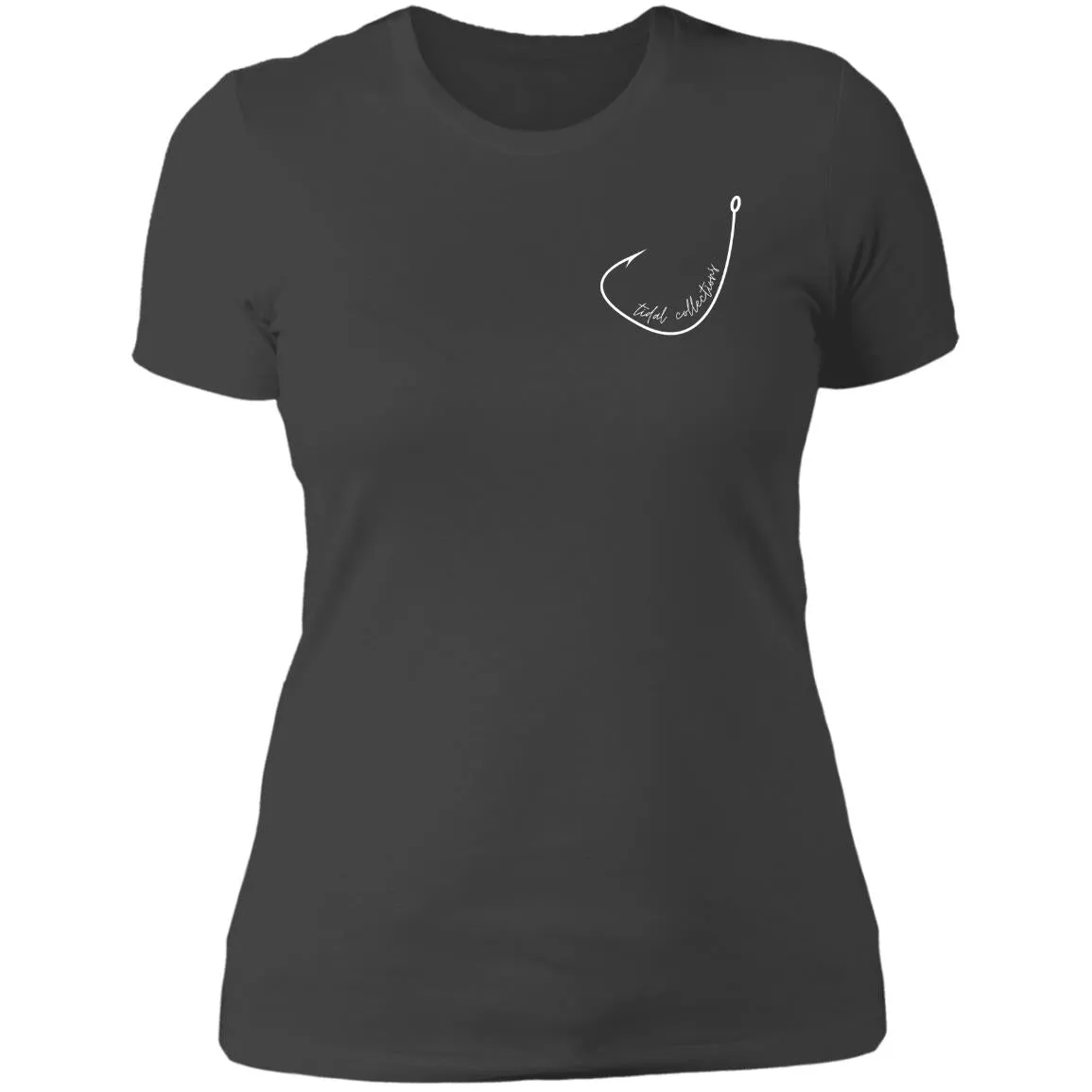 "Small Hook- WHITE" Ladies' Boyfriend T-Shirt