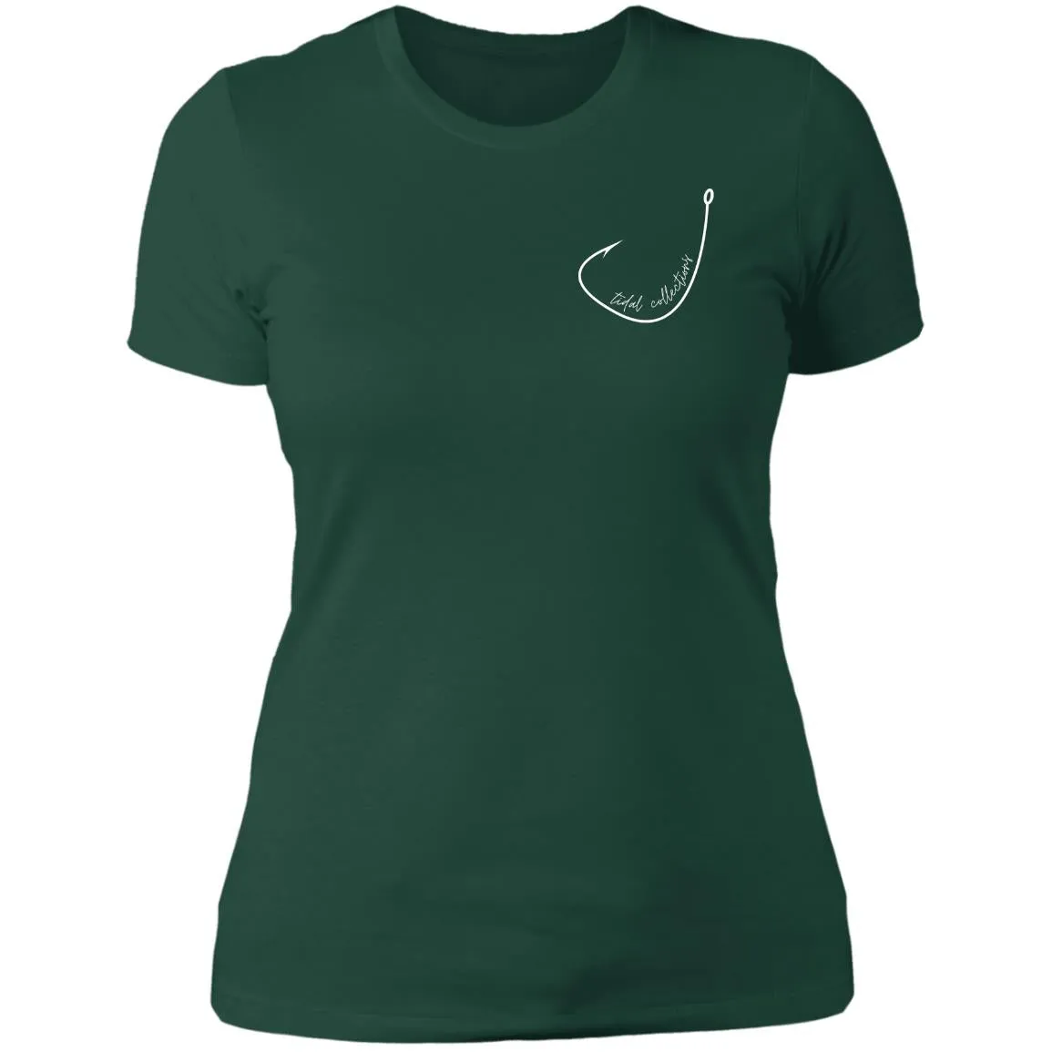 "Small Hook- WHITE" Ladies' Boyfriend T-Shirt