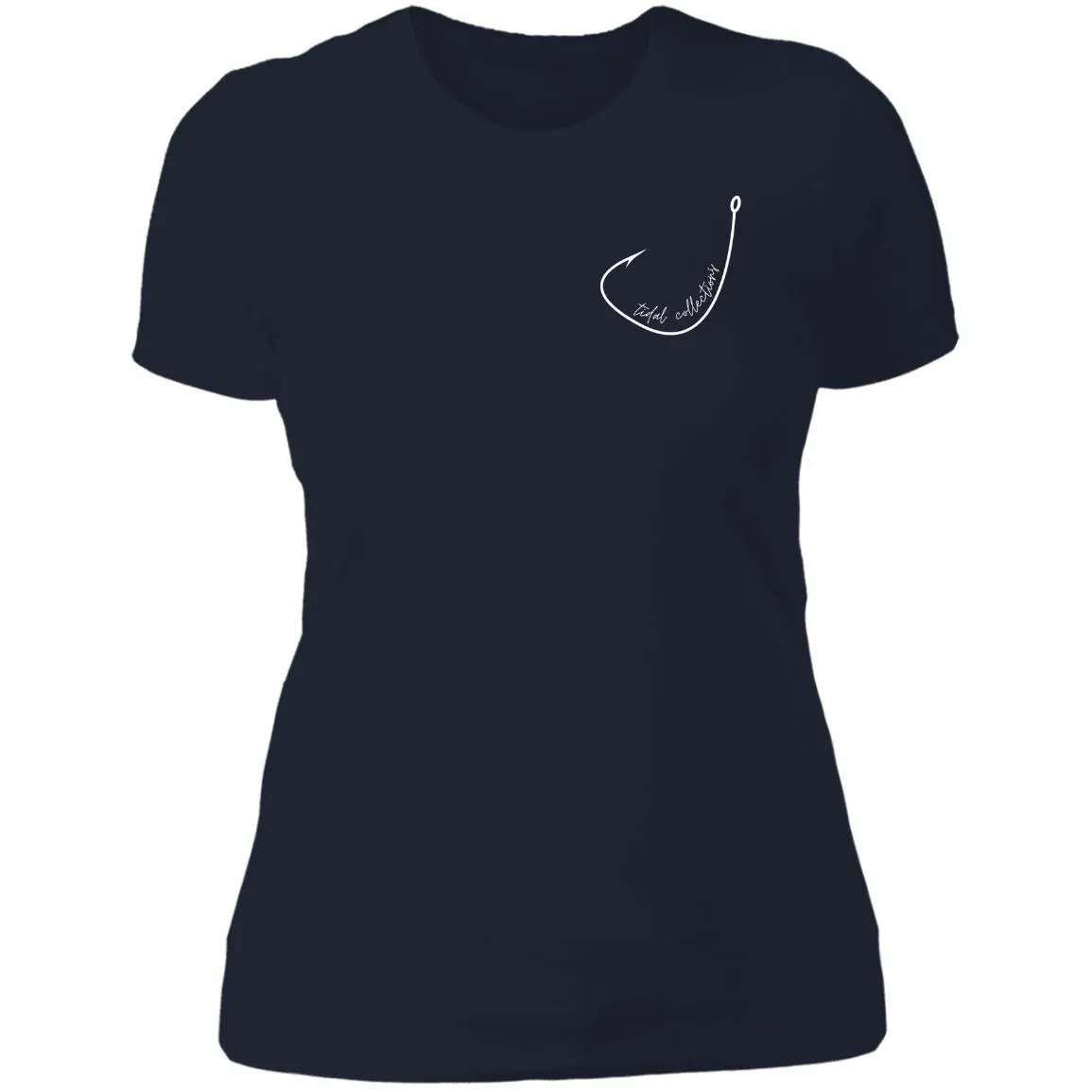 "Small Hook- WHITE" Ladies' Boyfriend T-Shirt