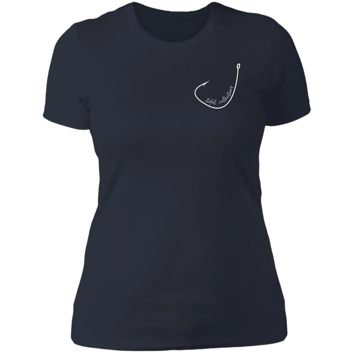 "Small Hook- WHITE" Ladies' Boyfriend T-Shirt
