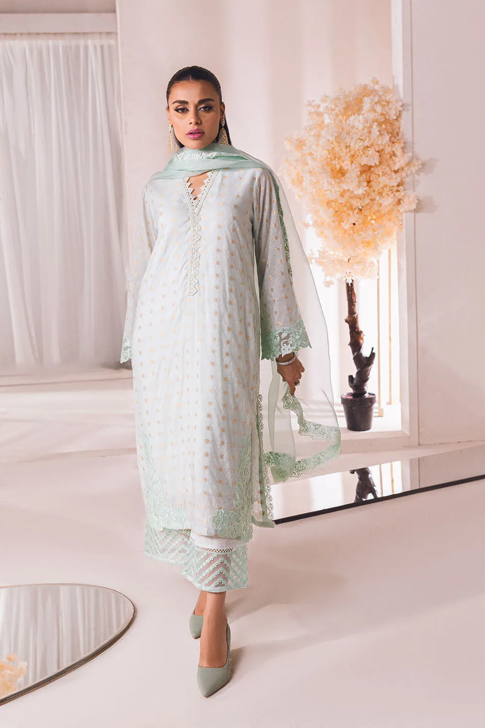 Regal Rush |  Azure Ensembles Chiffon 3PCS 2023