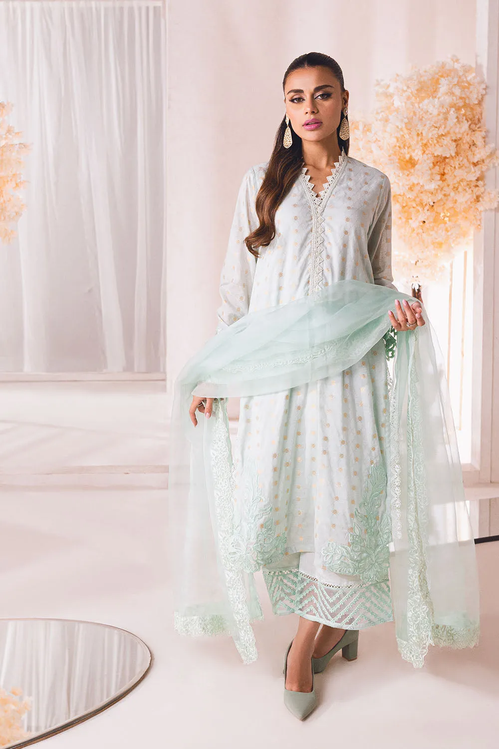 Regal Rush |  Azure Ensembles Chiffon 3PCS 2023