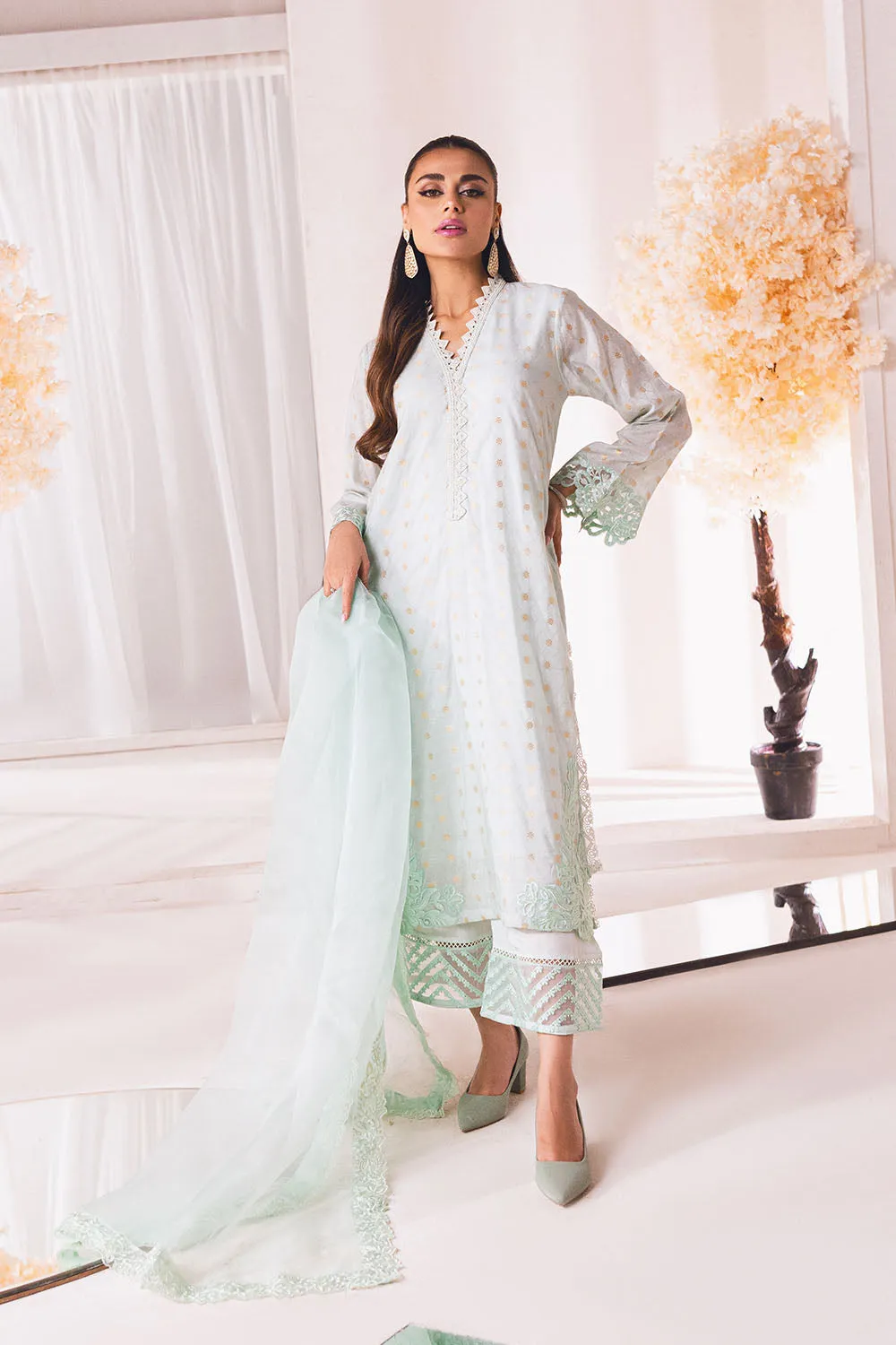 Regal Rush |  Azure Ensembles Chiffon 3PCS 2023