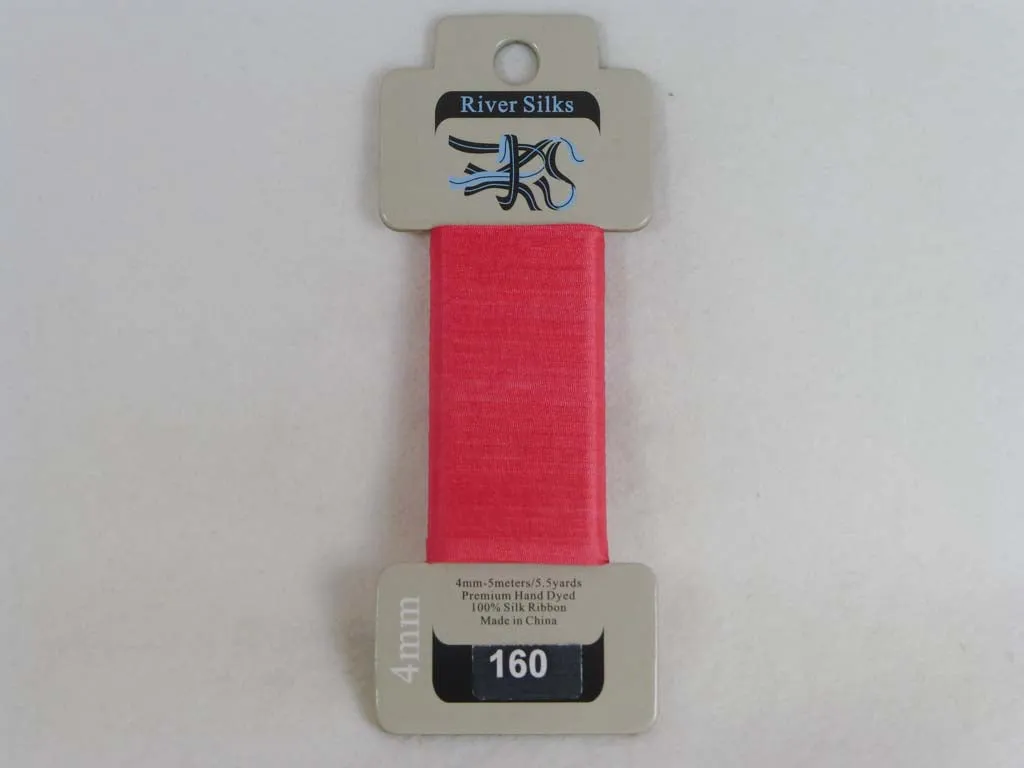 River Silks 4160 Rouge Red