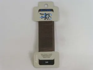 River Silks 4260 Slate Brown