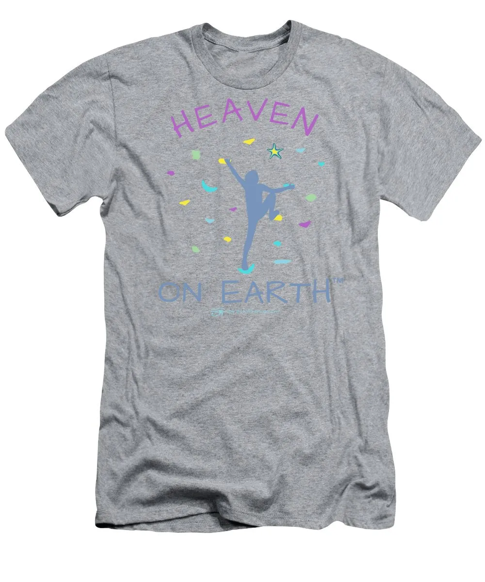 Rock Climbing Heaven On Earth - T-Shirt