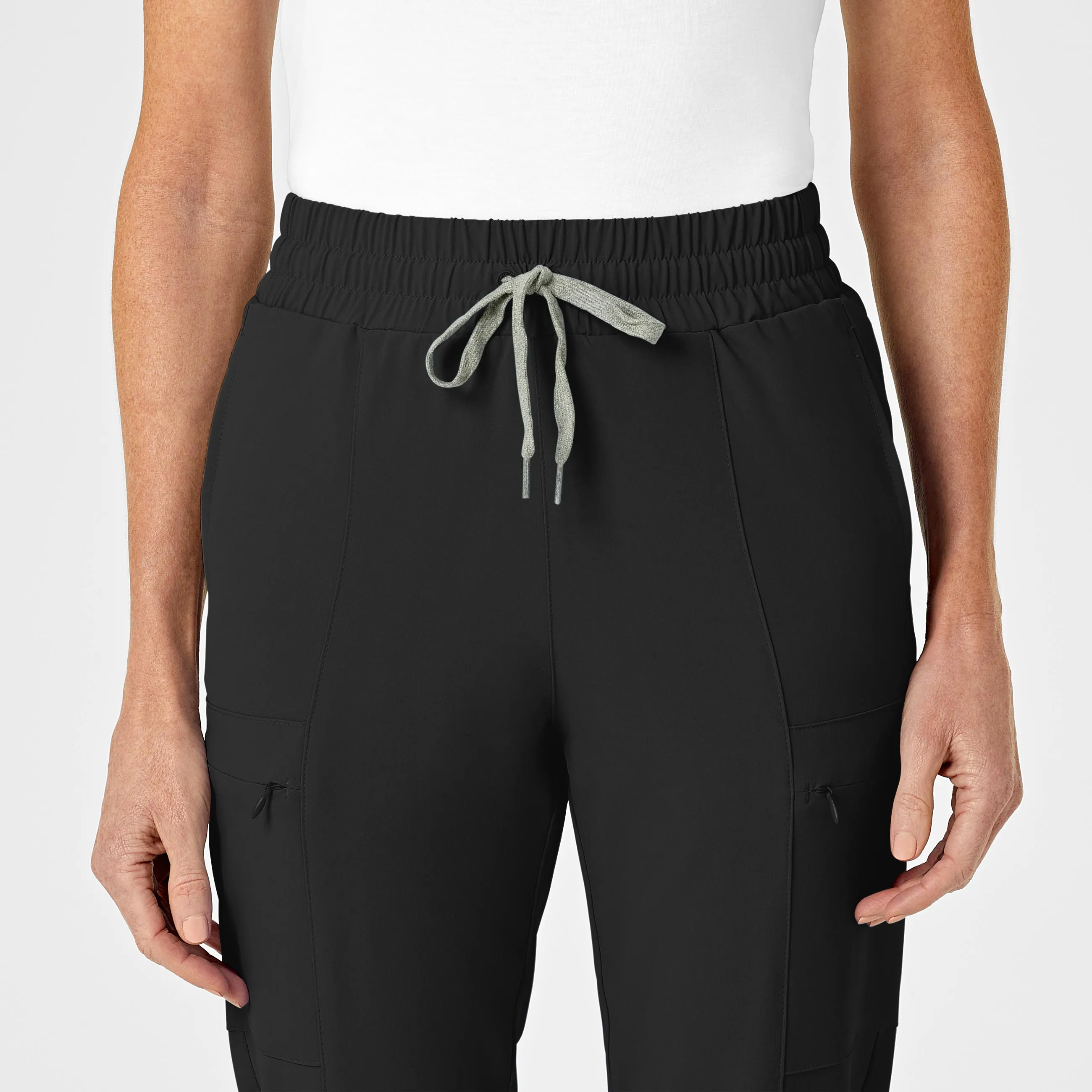 SCC RENEW Women's High Waist Slim Leg Scrub Pant (Petite)