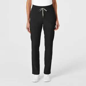 SCC RENEW Women's High Waist Slim Leg Scrub Pant (Petite)