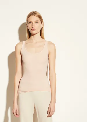 Scoop Neck Tank (Rosewater)