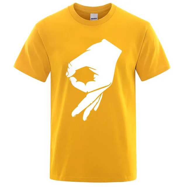 Scuba diving T-Shirt for Men | Hand Sign OK