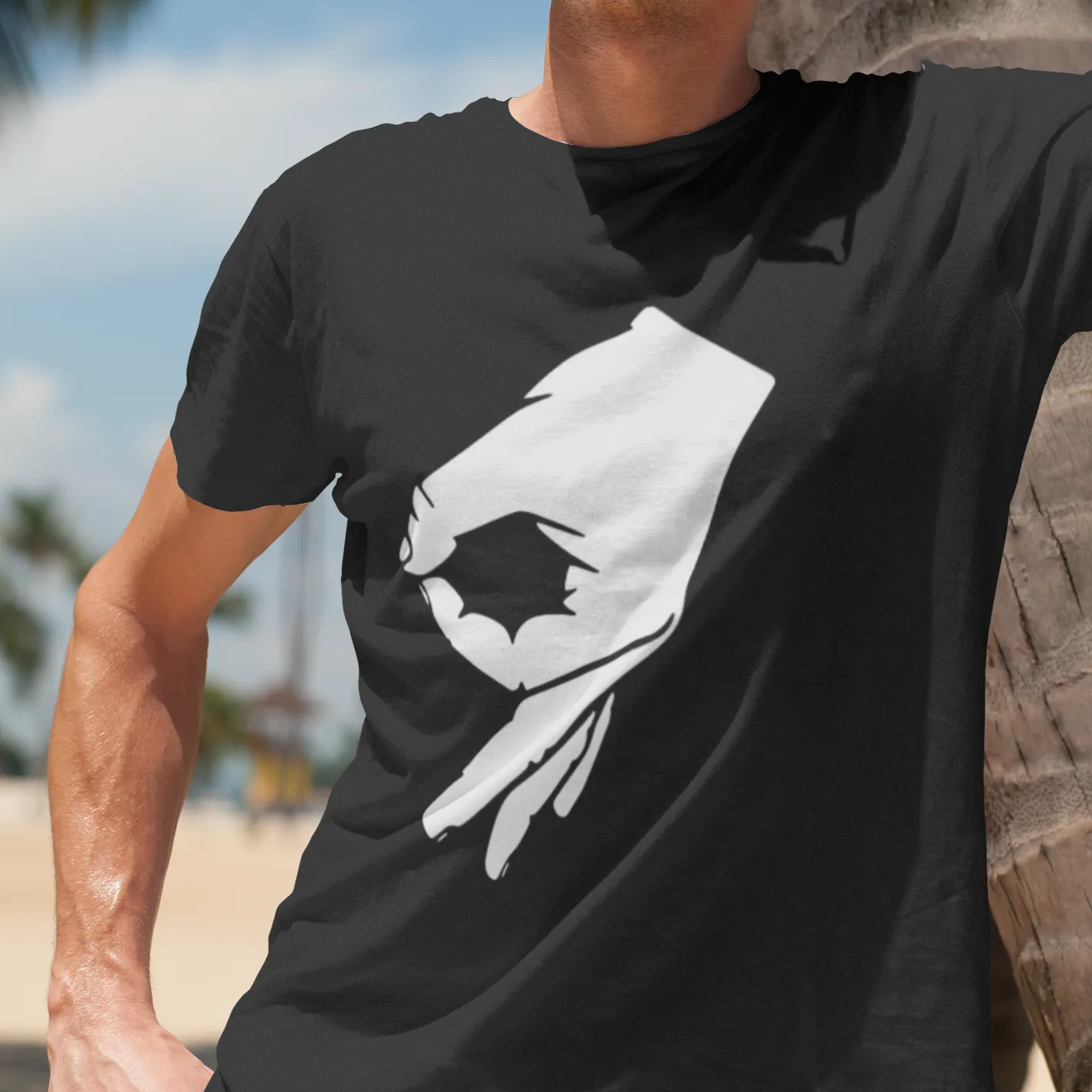 Scuba diving T-Shirt for Men | Hand Sign OK
