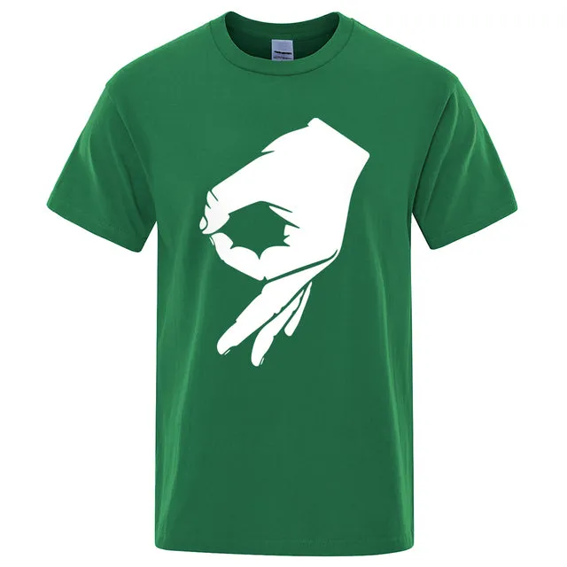 Scuba diving T-Shirt for Men | Hand Sign OK