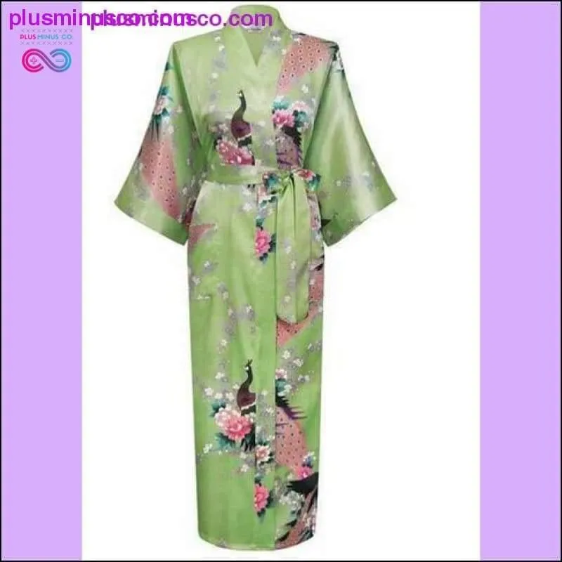 Silk Kimono Robe Bathrobe Women Satin Robe Silk Robes Night