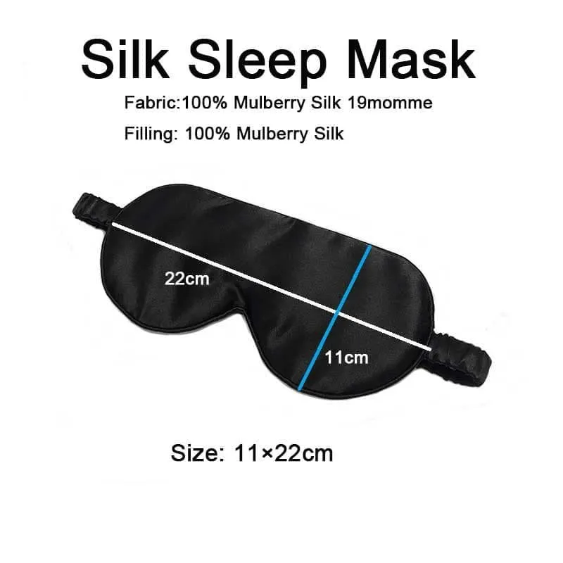 Silk Sleep Mask 19 Momme - custom and wholesale