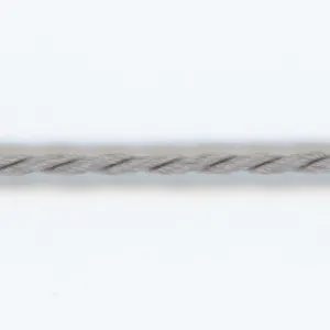 Silk Twist Cord #100 Pale Silver