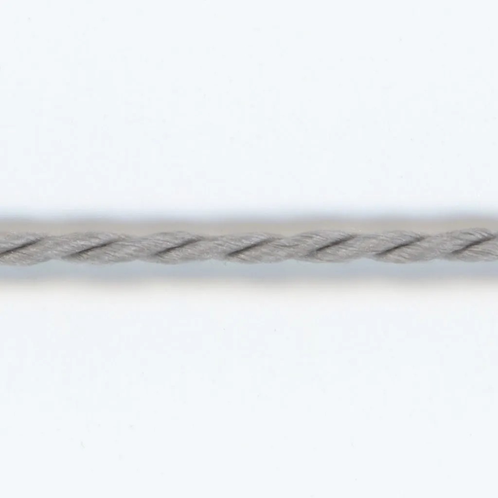 Silk Twist Cord #100 Pale Silver