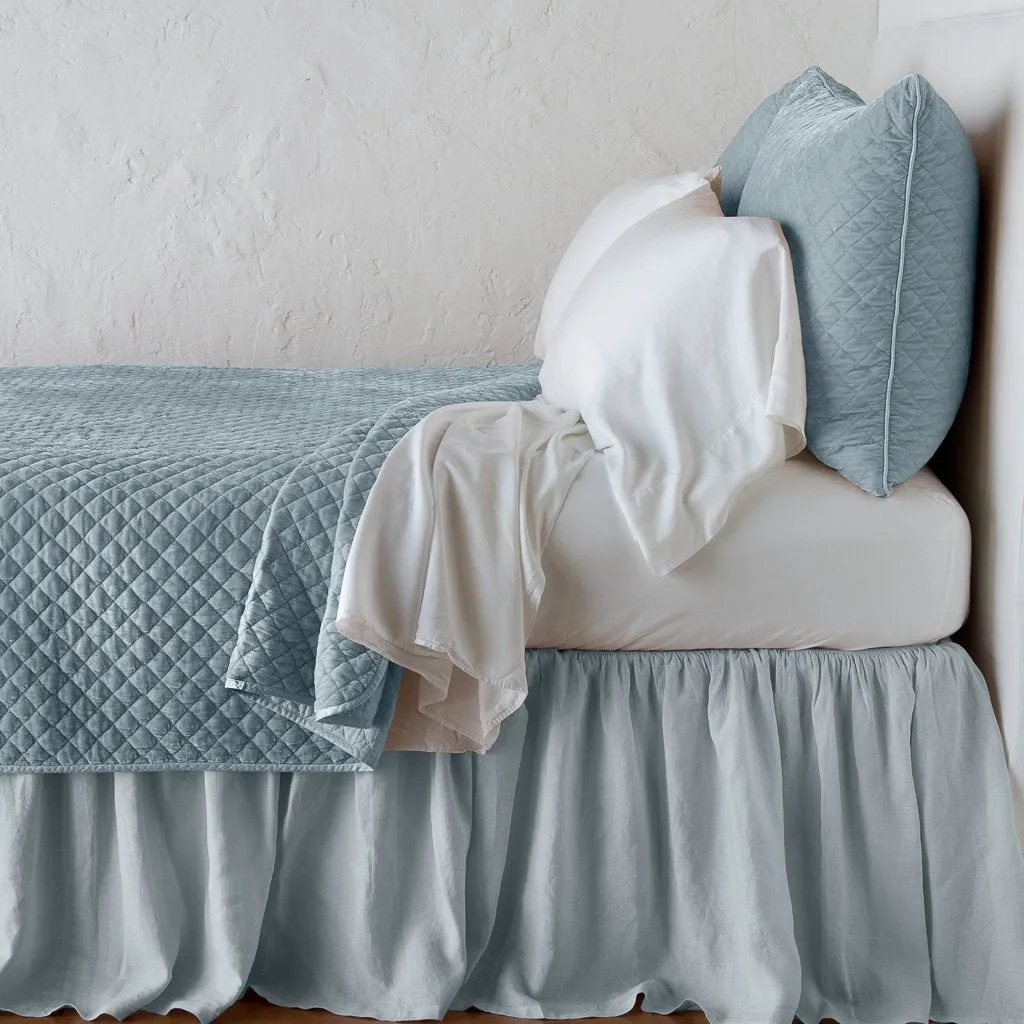 Silk Velvet Quilted Sham