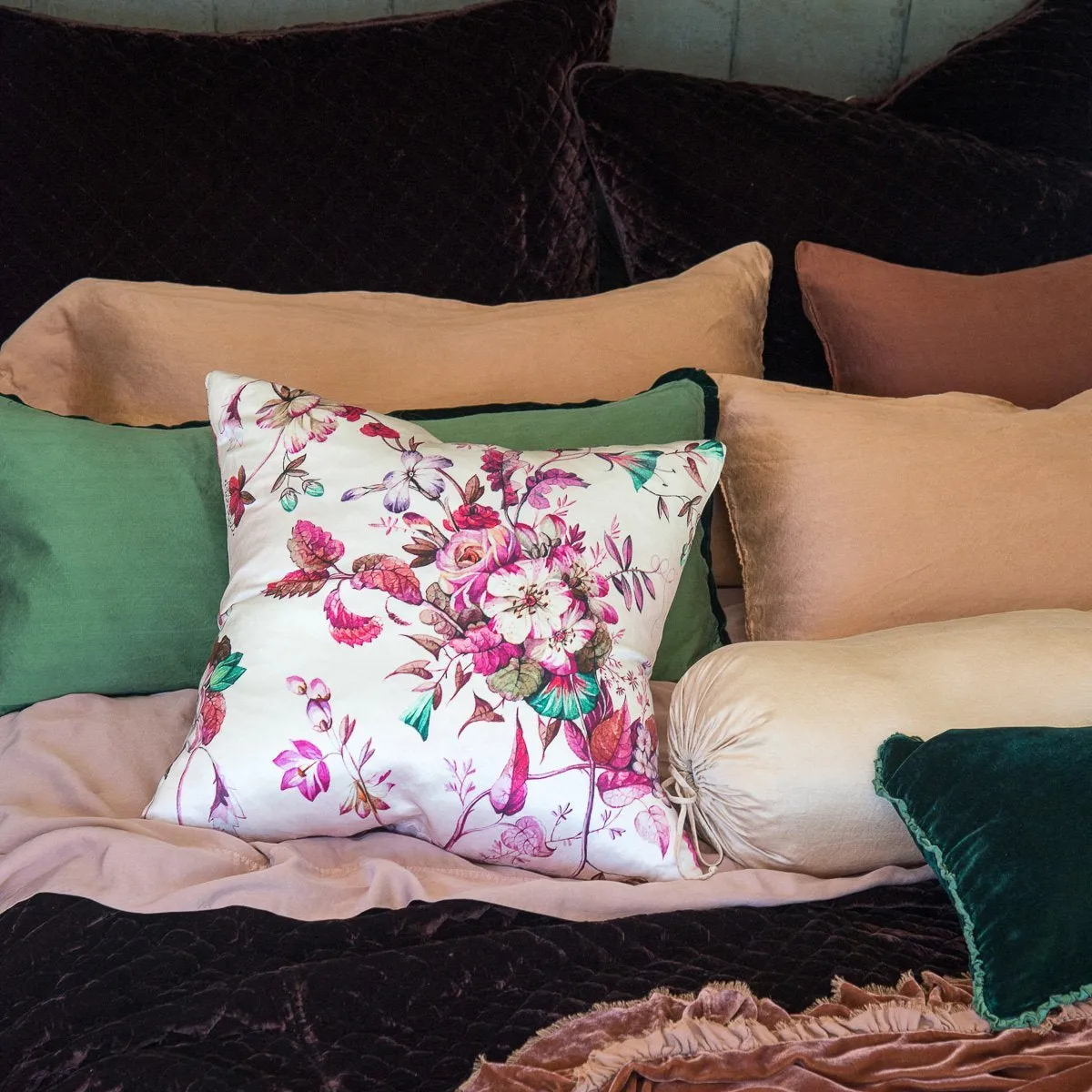 Silk Velvet Quilted Sham