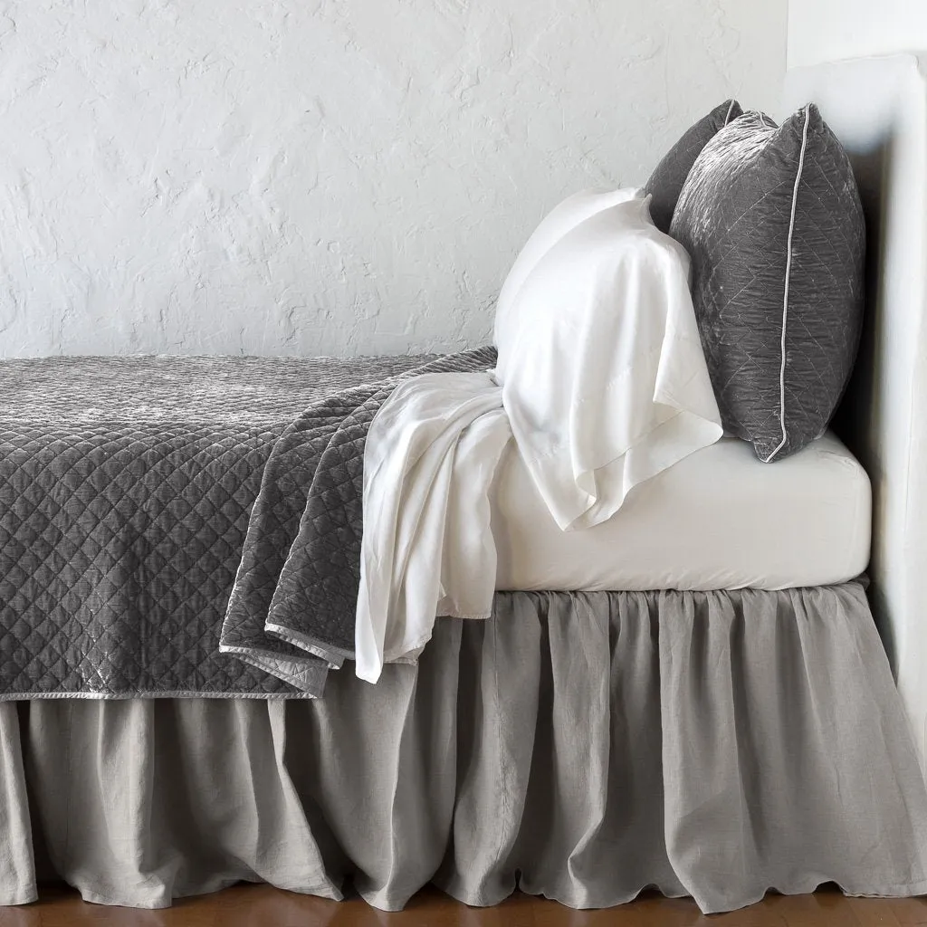 Silk Velvet Quilted Sham